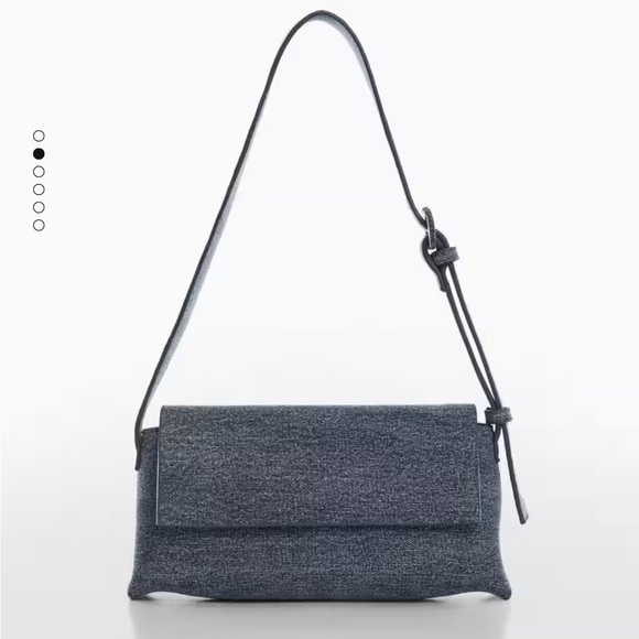 Mango Handbags - Mango Denim Shoulder Bag! NWT!